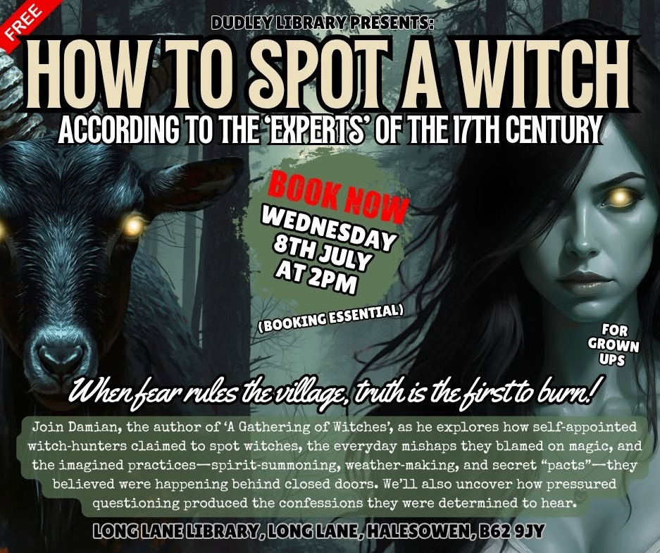 Long Lane Library - How to Spot a Witch